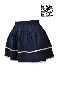 KD019  製造小童時尚裙裝   訂購橡筋裙頭短裙  百褶裙 水手服 網上下單短款裙裝  短裙專門店